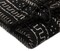 The Bead Chest Ebony Black Bogolan Mali Mud Cloth - Handmade African Textile from West Africa - 40x64 Inches - Ideal for Home Decor, Boho Throw Blanket, Upholstery, or Crafts